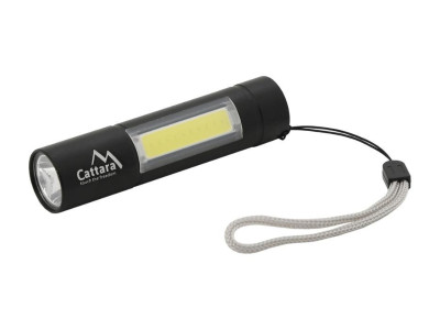 Kapesní svítilna - Cattara LED 120lm nabíjecí