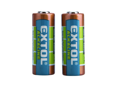 Extol ENERGY baterie alkalické, 2ks, 12V (23A) (42017)